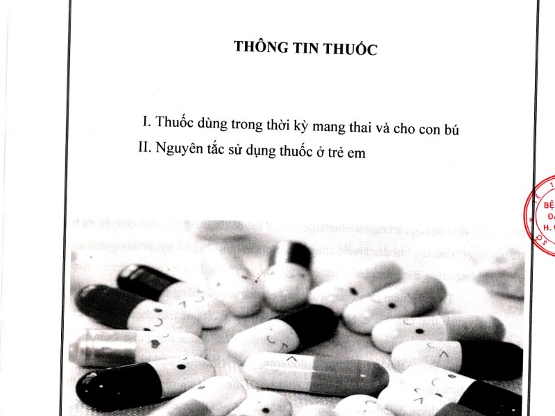 Thuốc dùng trong thời kỳ mang thai và cho con bú
